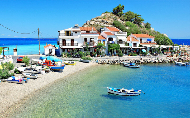 Sisam Adası Seyahati